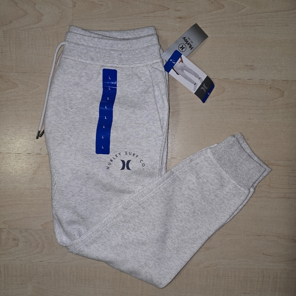 NWT Hurley Fleece Men's Jogger Pants Size: Large - Picture 7 of 7